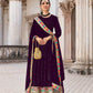 Embroidery Anarkali Gown - MYLUXURY LANE ENTERPRISE