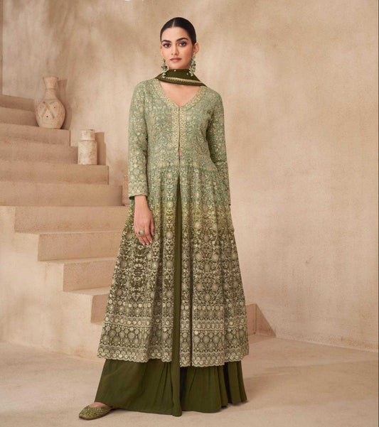Georgette  Suit