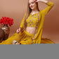 Embroidered Indo-Western Jacket Style Lehenga for Women - MYLUXURY LANE ENTERPRISE