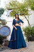 Stylish Georgette Lehenga with Elegant Dupatta and Blouse - MYLUXURY LANE ENTERPRISE