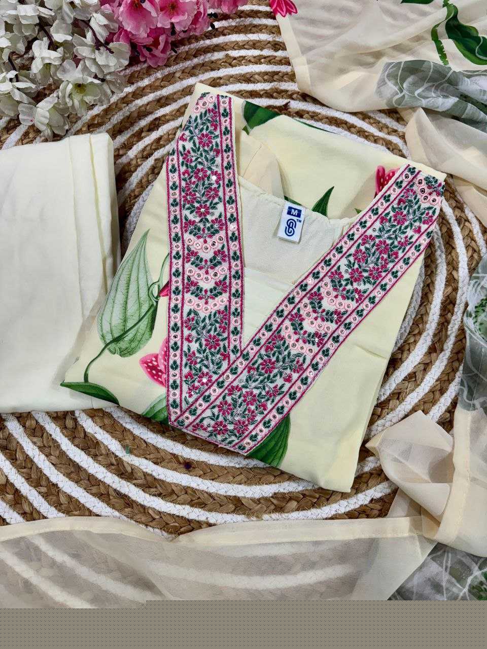 Georgette Printed Kurti - MYLUXURY LANE ENTERPRISE