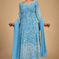 Georgette Embroidery Anarkali Long Gowns Sequin Gown - MYLUXURY LANE ENTERPRISE