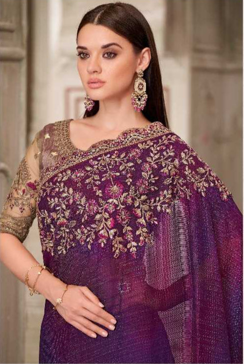 Georgette  Saree