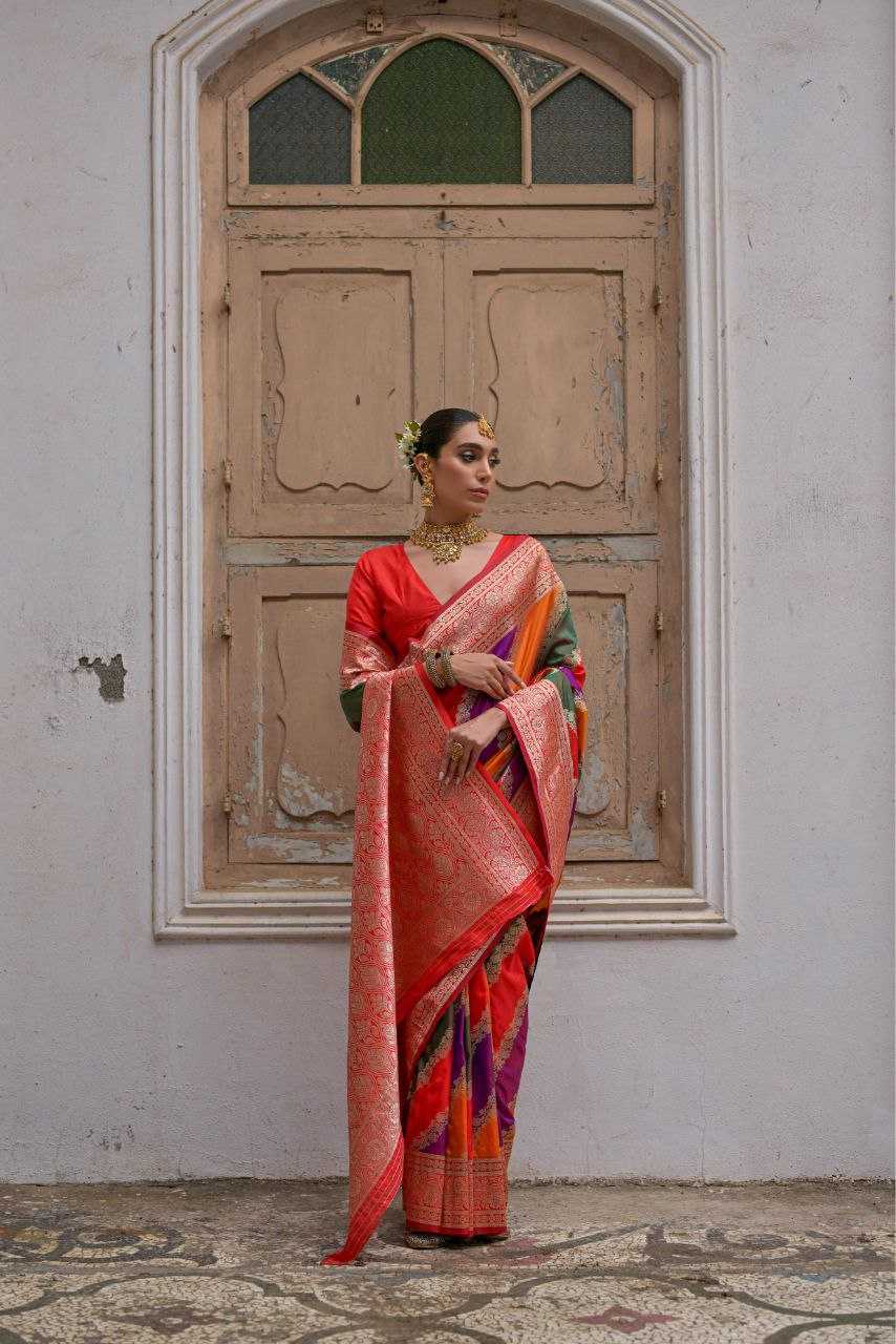 Handloom Silk  Designer  Traditional Saree