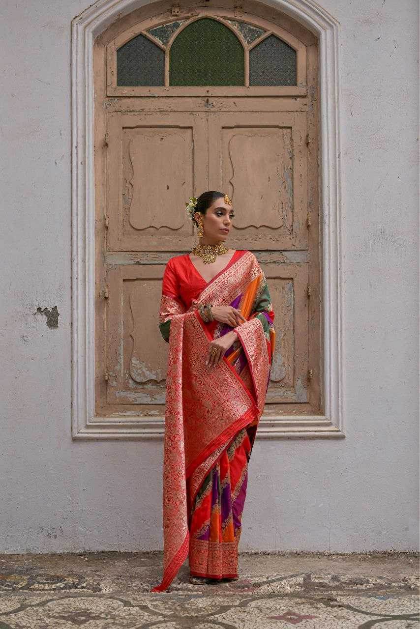 Handloom Silk Designer Traditional Saree - MYLUXURY LANE ENTERPRISE