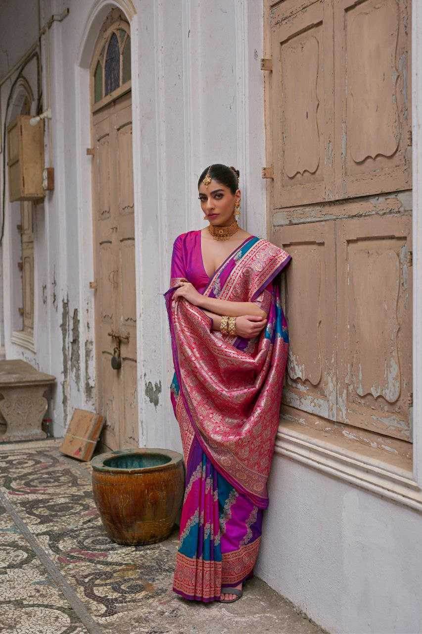 Handloom Silk Designer Traditional Saree - MYLUXURY LANE ENTERPRISE