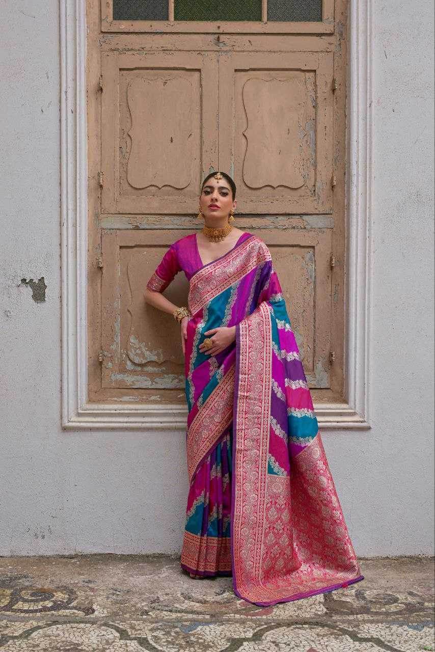 Handloom Silk Designer Traditional Saree - MYLUXURY LANE ENTERPRISE