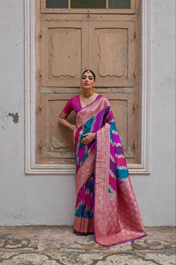 Handloom Silk Designer Traditional Saree - MYLUXURY LANE ENTERPRISE