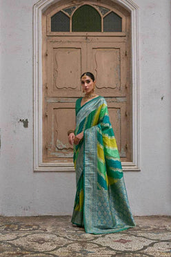 Handloom Silk Designer Traditional Saree - MYLUXURY LANE ENTERPRISE