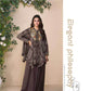 Heavy Chinnon Silk Suit Embroidered Suit - MYLUXURY LANE ENTERPRISE