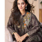 Heavy Chinnon Silk Suit Embroidered Suit - MYLUXURY LANE ENTERPRISE