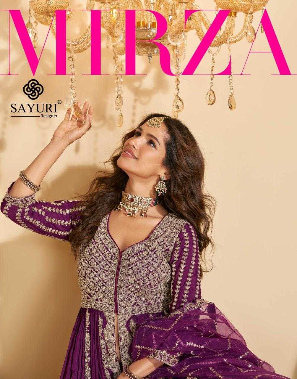 Heavy Chinnon Silk Embroidered Gown - MYLUXURY LANE ENTERPRISE