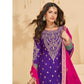 Heavy Chinnon Silk t Embroidered Suits - MYLUXURY LANE ENTERPRISE