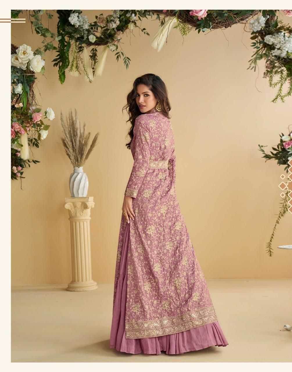 Heavy Chinnon Silk Embroidery Gown Belt - MYLUXURY LANE ENTERPRISE
