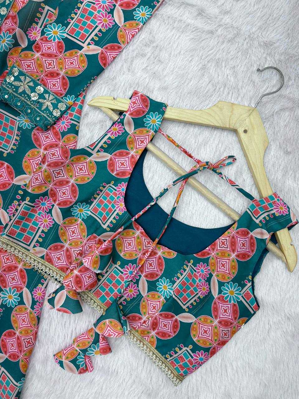 Heavy Muslin  Sharara Salwar Suits Indo Western Dresses