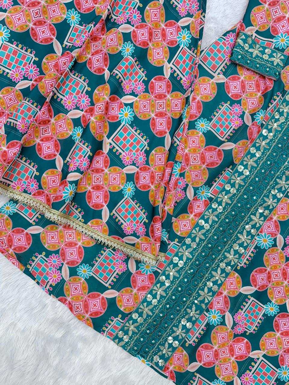 Heavy Muslin  Sharara Salwar Suits Indo Western Dresses