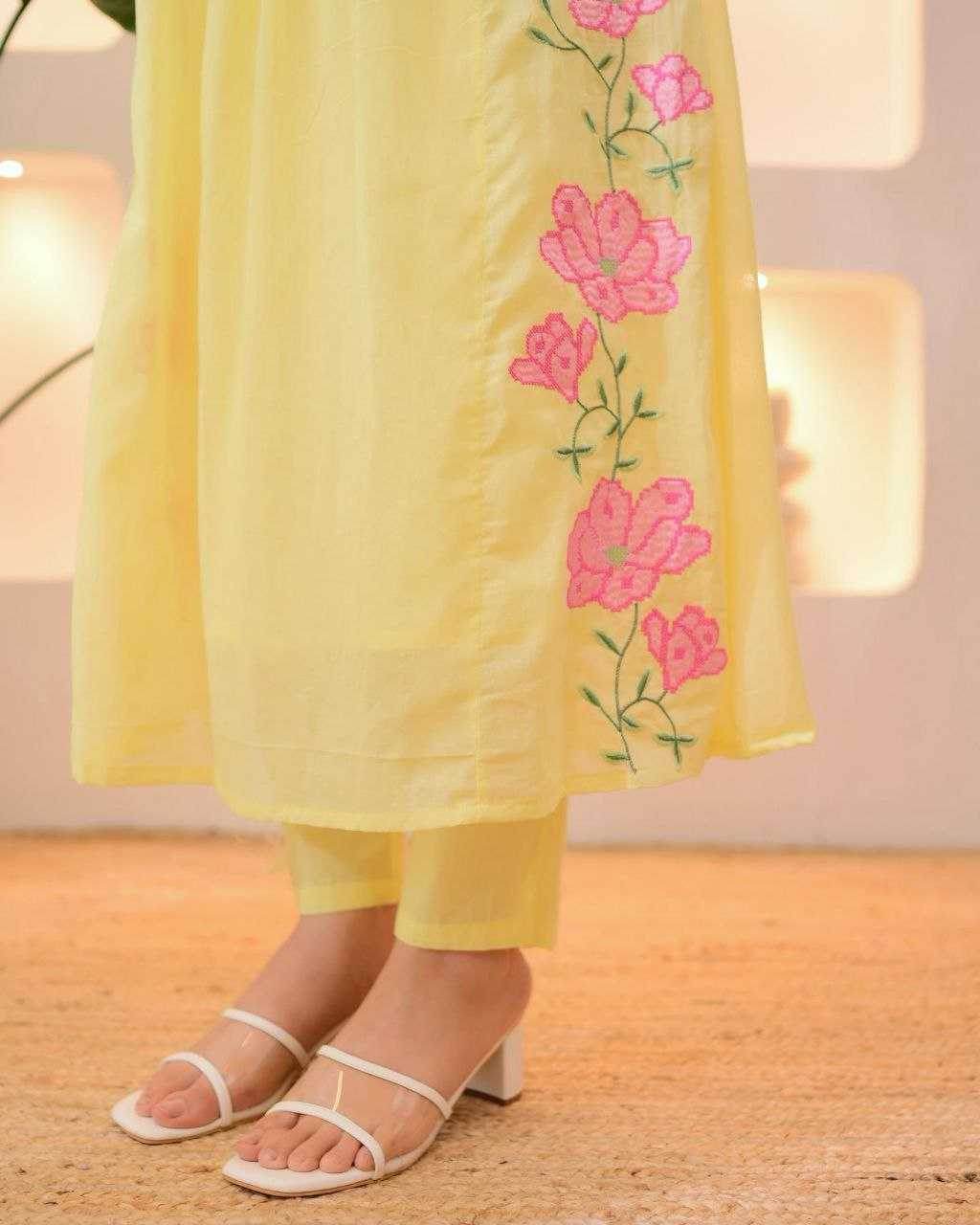 Heavy Parampara Embroidery Ladies Silk Suit - MYLUXURY LANE ENTERPRISE