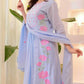 Heavy Parampara Embroidery Ladies Silk Suit - MYLUXURY LANE ENTERPRISE