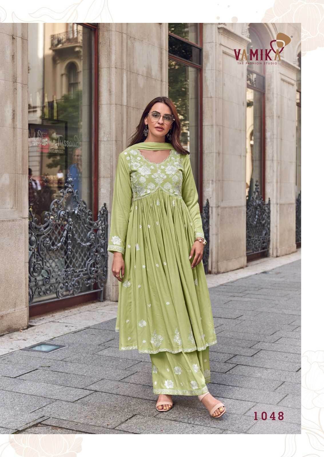 Heavy Rayon Designer Suit - MYLUXURY LANE ENTERPRISE