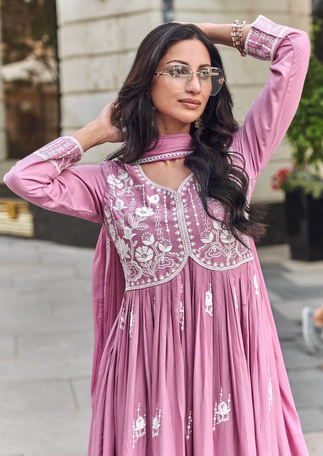 Heavy Rayon Designer Suit - MYLUXURY LANE ENTERPRISE