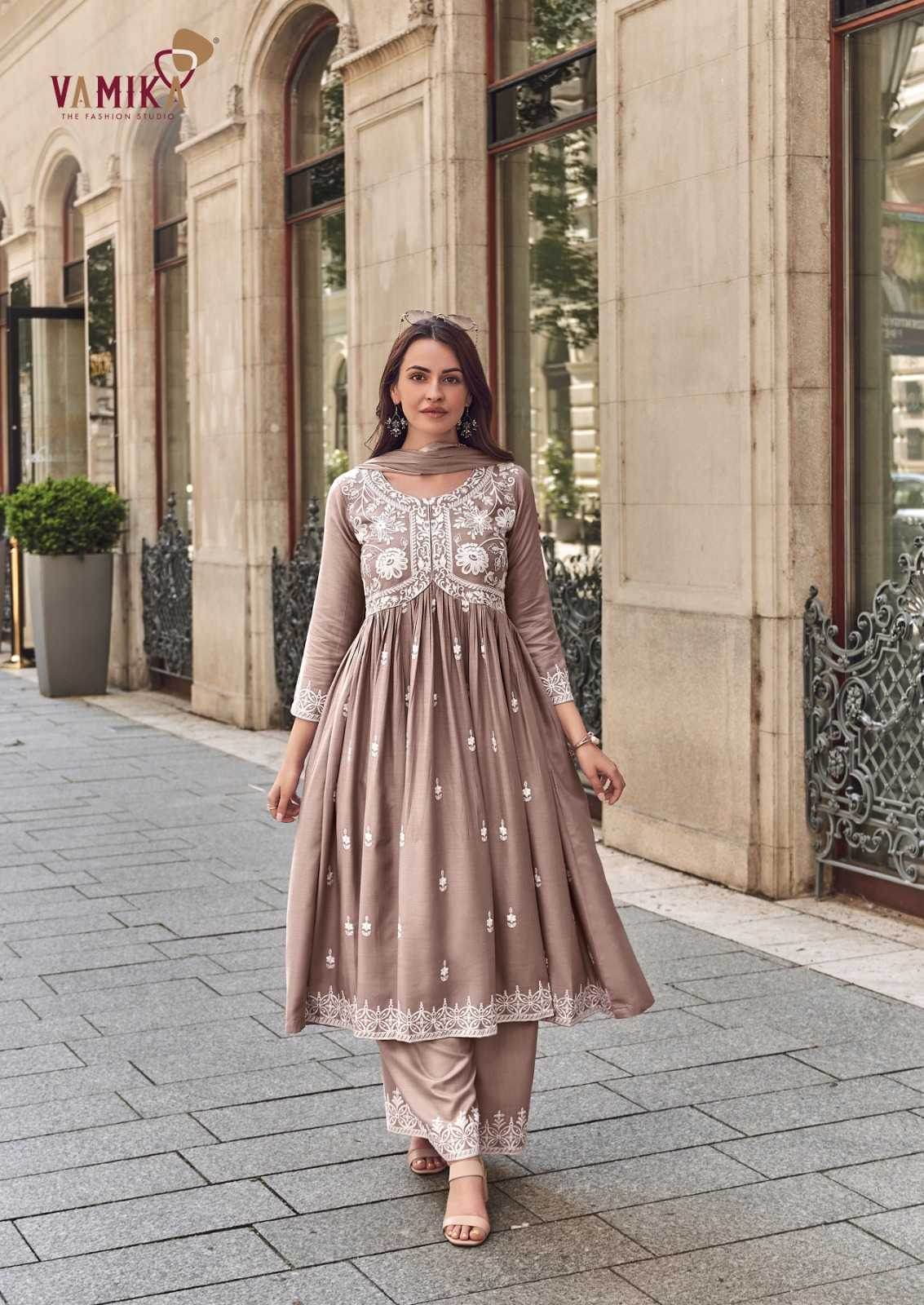 Heavy Rayon Designer Suit - MYLUXURY LANE ENTERPRISE