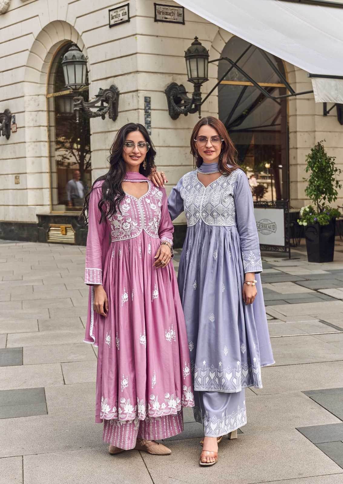 Heavy Rayon Designer Suit - MYLUXURY LANE ENTERPRISE