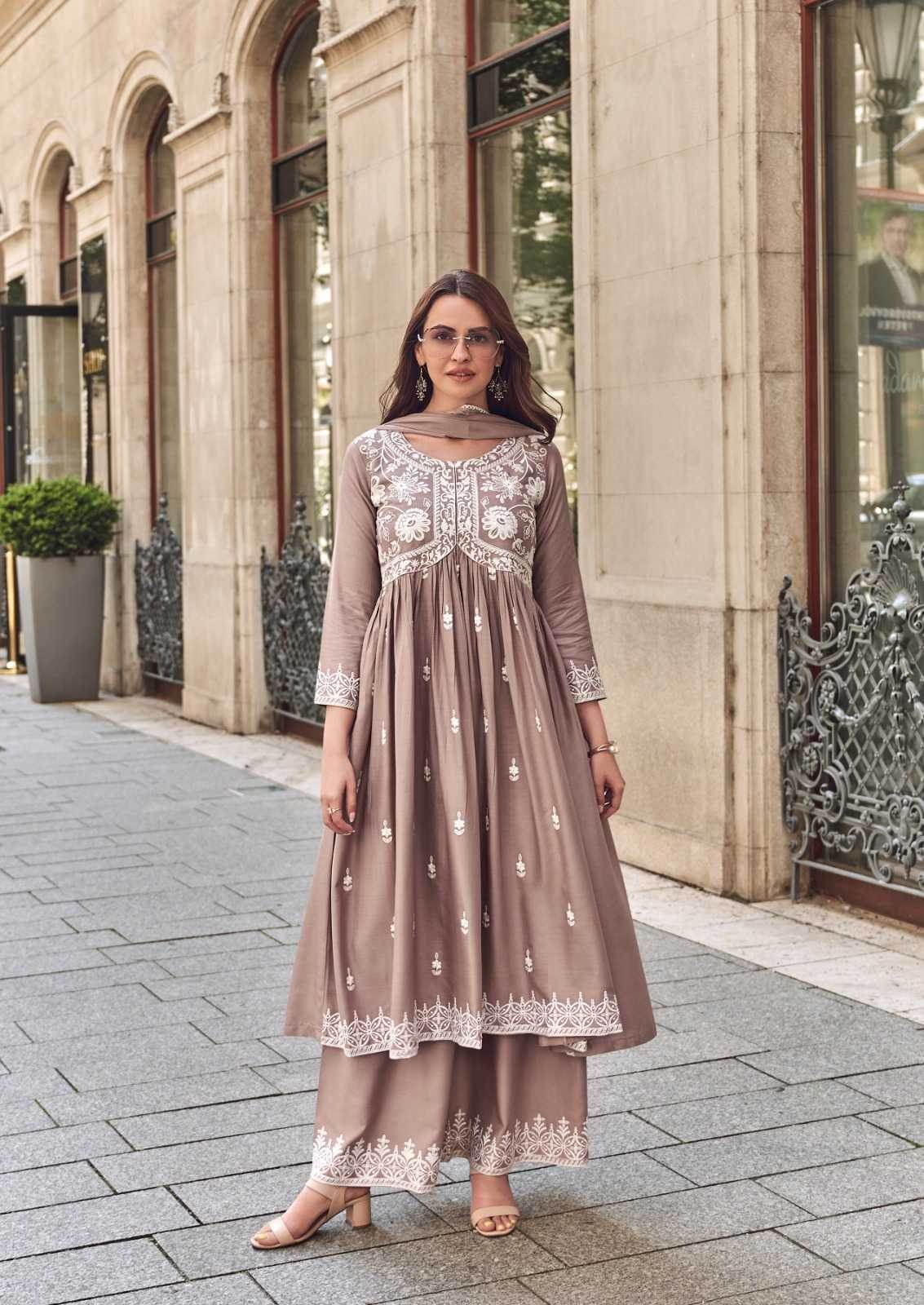 Heavy Rayon Designer Suit - MYLUXURY LANE ENTERPRISE