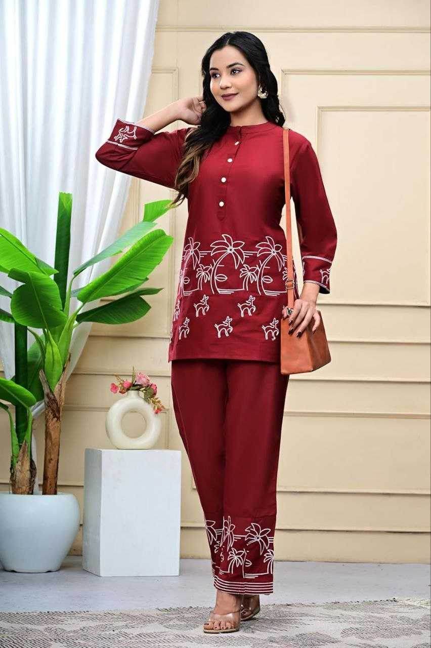Heavy Rayon Co-ord Set - MYLUXURY LANE ENTERPRISE