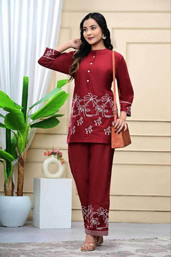 Heavy Rayon Co-ord Set - MYLUXURY LANE ENTERPRISE