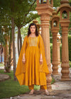 Heavy Rayon Embroidered Kurti With Palazzo - MYLUXURY LANE ENTERPRISE