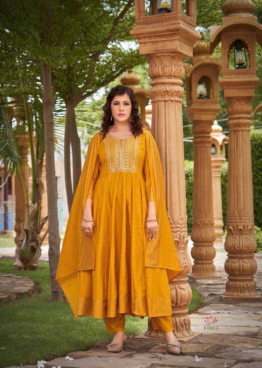 Heavy Rayon Embroidered Kurti With Palazzo - MYLUXURY LANE ENTERPRISE