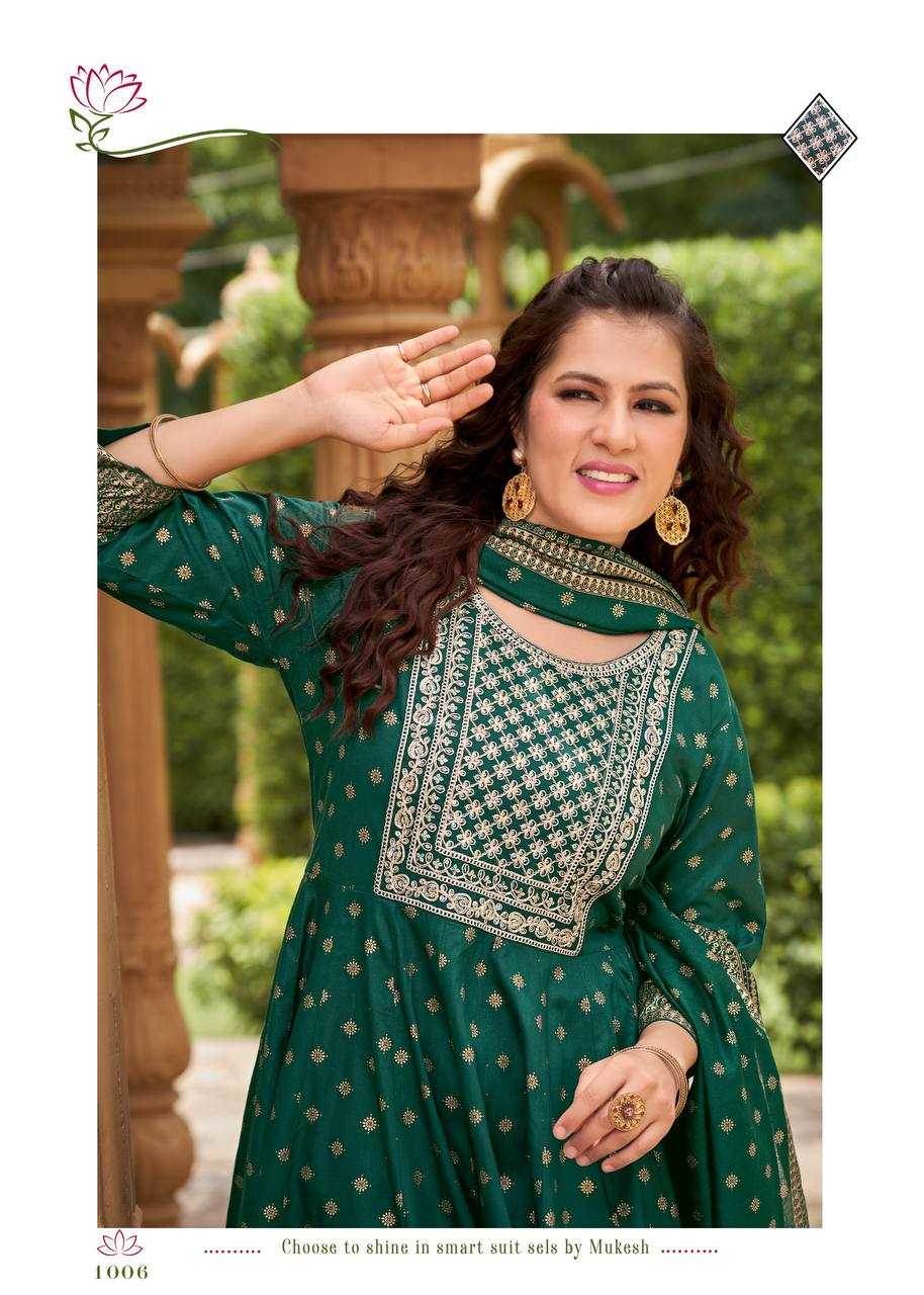Heavy Rayon Embroidered Kurti With Palazzo - MYLUXURY LANE ENTERPRISE