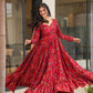 Elegant Heavy Rayon Gown with Exquisite Prints - MYLUXURY LANE ENTERPRISE