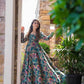 Elegant Heavy Rayon Gown with Exquisite Prints - MYLUXURY LANE ENTERPRISE