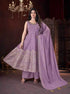 Heavy Roman Silk Sharara Salwar Suit - MYLUXURY LANE ENTERPRISE