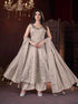 Heavy Roman Silk Sharara Salwar Suit - MYLUXURY LANE ENTERPRISE
