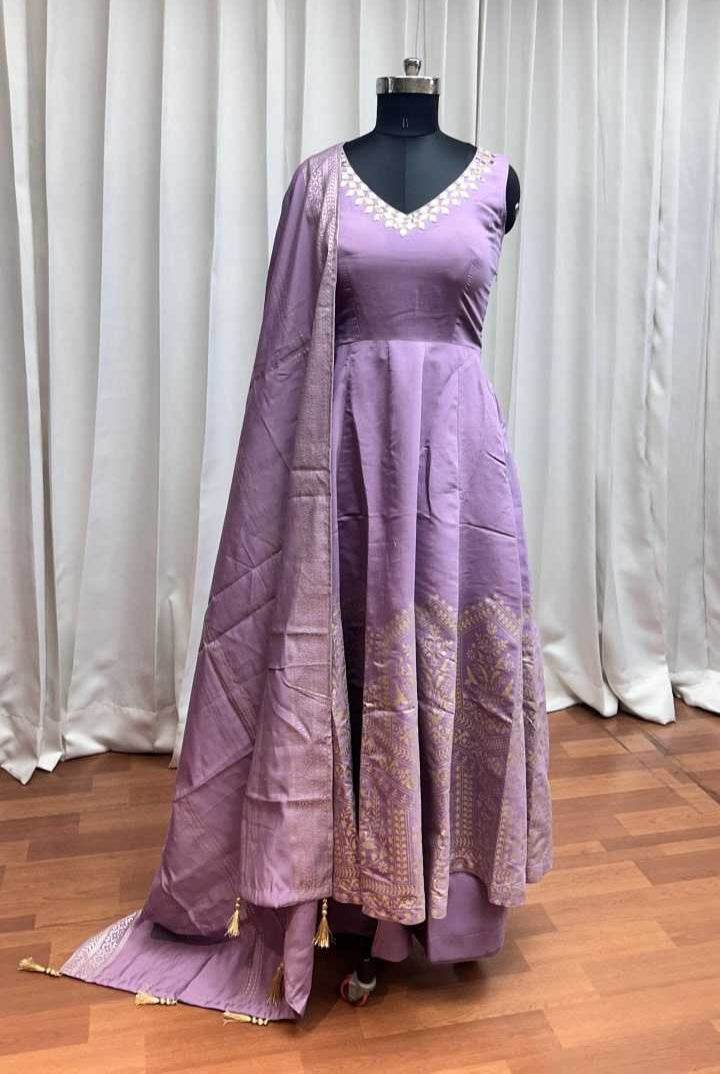 Heavy Roman Silk Sharara Salwar Suit - MYLUXURY LANE ENTERPRISE