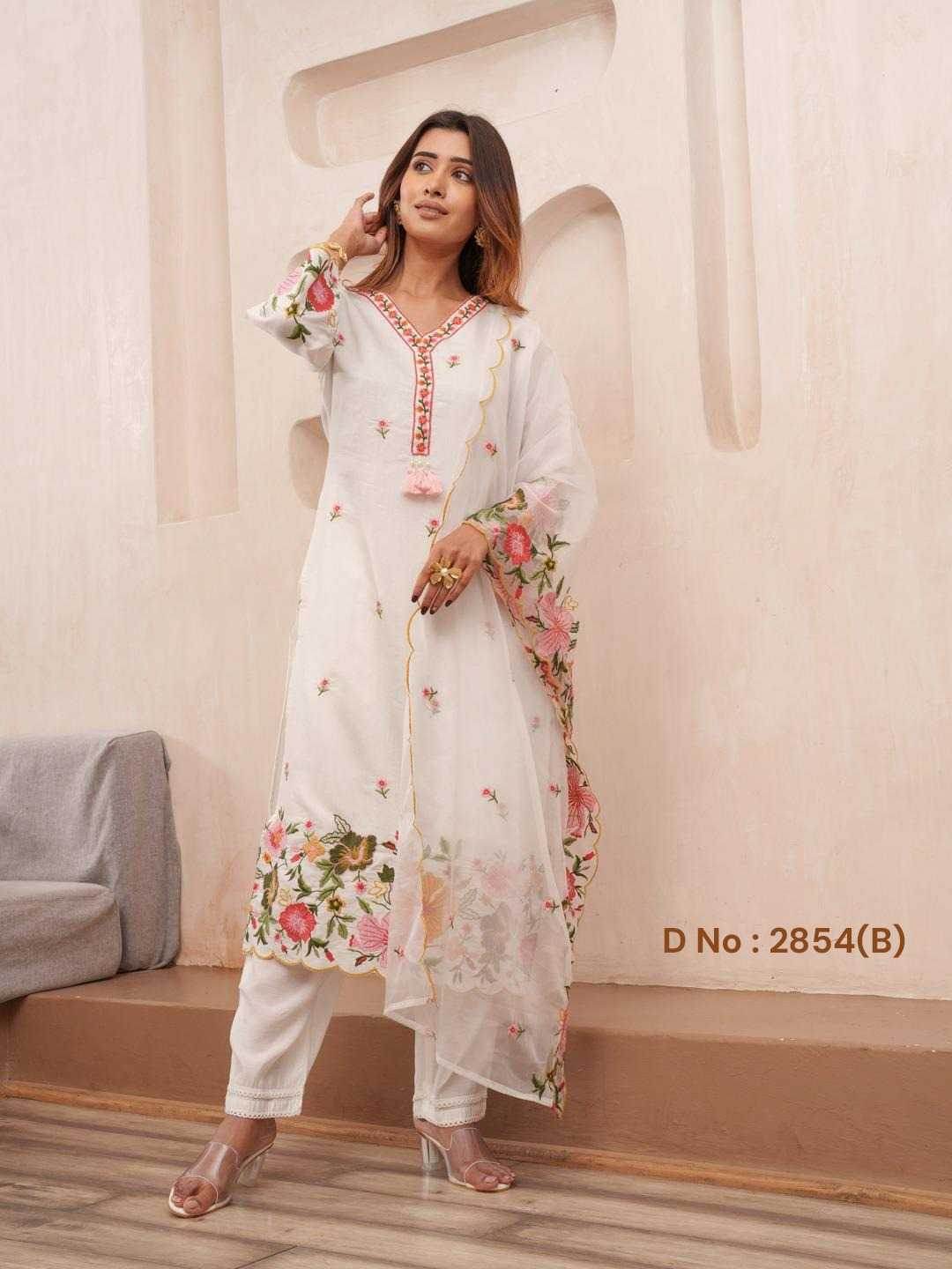 Heavy Roman Silk Ladies Suit - MYLUXURY LANE ENTERPRISE