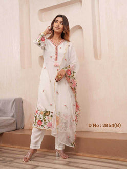 Heavy Roman Silk Ladies Suit - MYLUXURY LANE ENTERPRISE