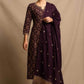 Heavy Roman Silk Party wear suit - MYLUXURY LANE ENTERPRISE