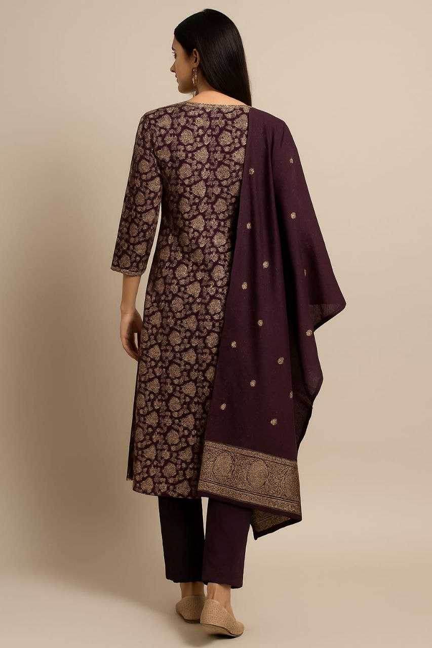Heavy Roman Silk Party wear suit - MYLUXURY LANE ENTERPRISE