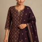 Heavy Roman Silk Party wear suit - MYLUXURY LANE ENTERPRISE