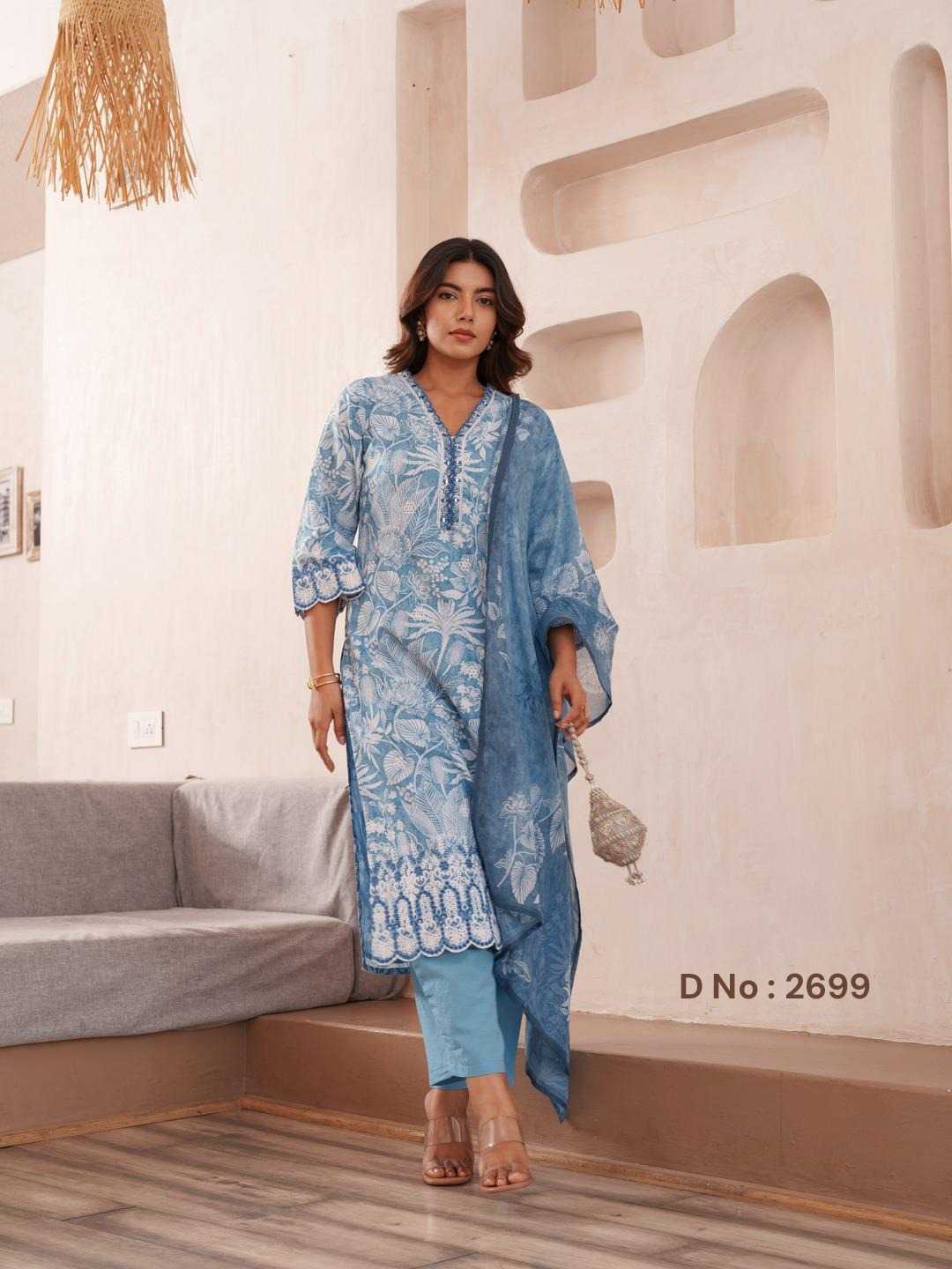 Heavy Roman Silk  Embroidery Casual Dresse