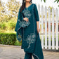 Heavy Roman Silk Embroidery Palazzo Suit - MYLUXURY LANE ENTERPRISE