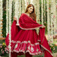 Heavy Roman Silk Embroidery Anarkali Sequin Gown - MYLUXURY LANE ENTERPRISE