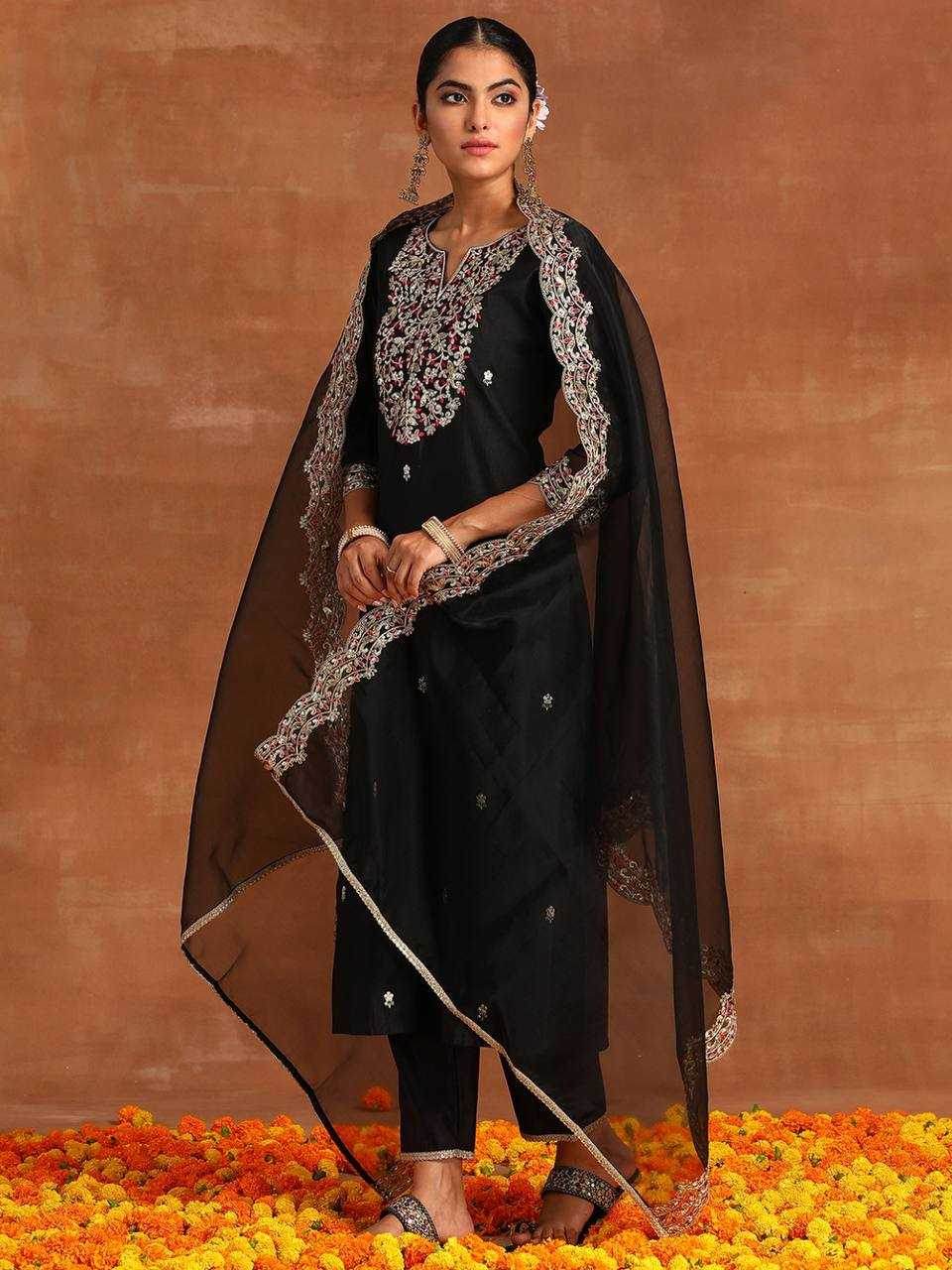 Heavy Roman Silk Kurti - MYLUXURY LANE ENTERPRISE