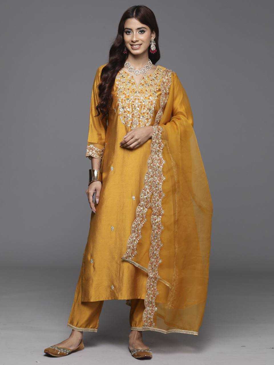 Heavy Roman Silk  Kurti