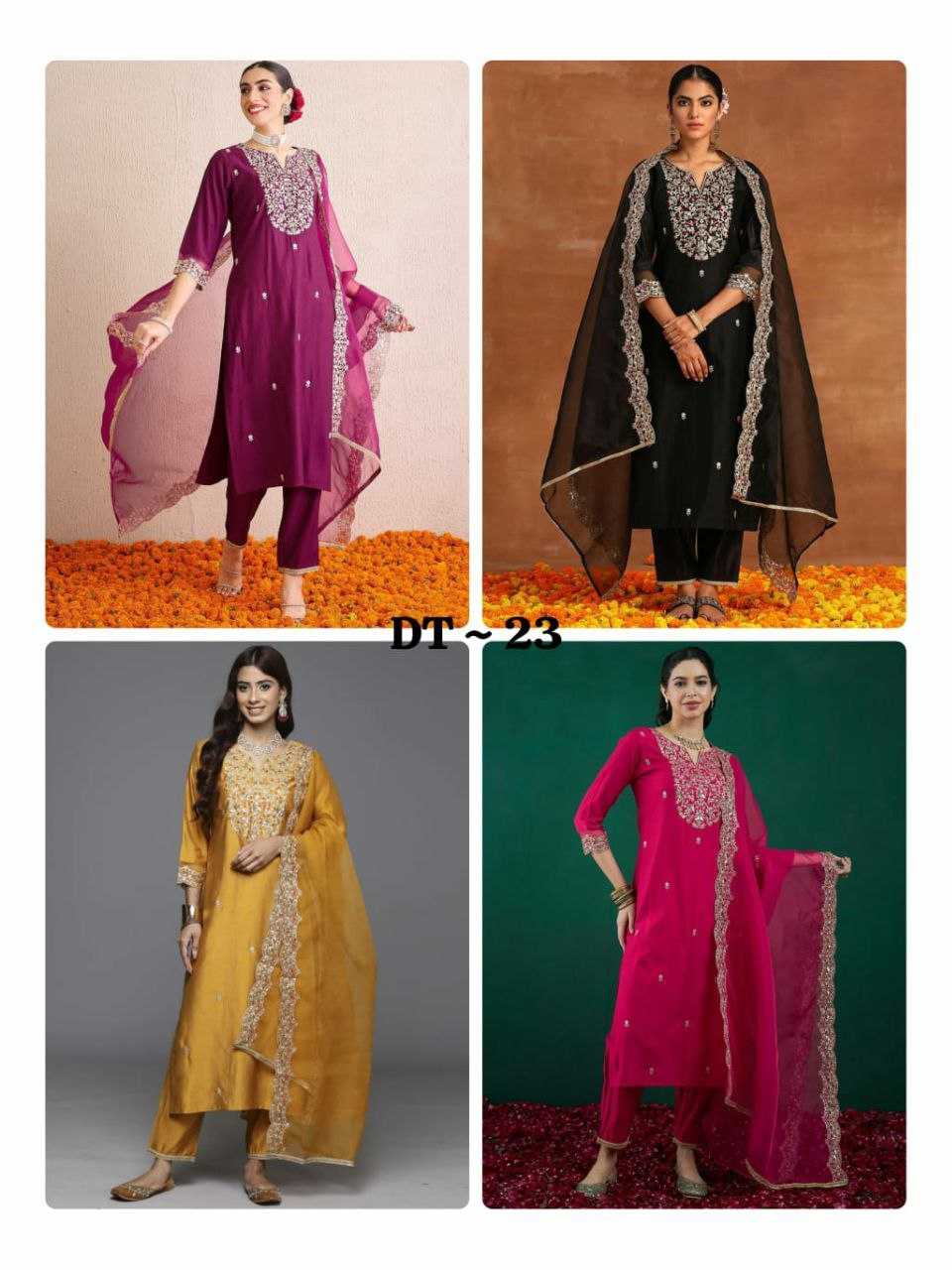 Heavy Roman Silk  Kurti