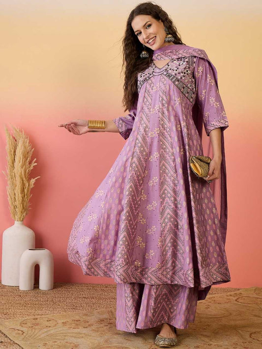 Heavy Roman Silk  Suits & Dress