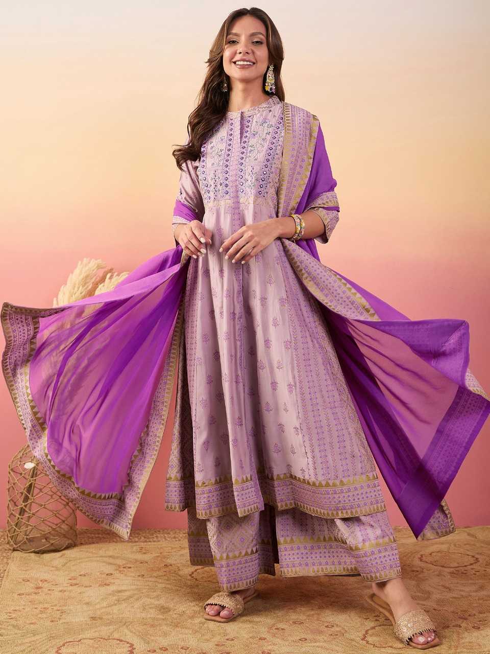 Heavy Roman Silk  Suits & Dress